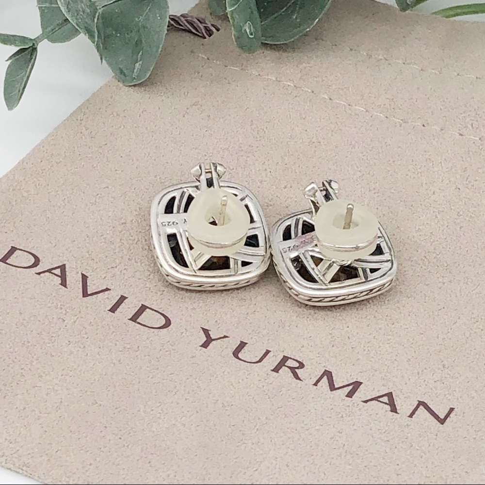 DAVID YURMAN Citrine Albion Stud Earrings AUTHENTIC - Picture 8 of 11